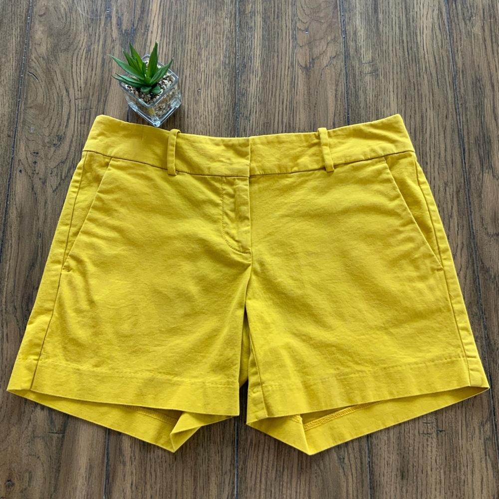 Ann Taylor Factory Sz 0 Yellow Shorts